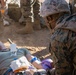 U.S. Navy corpsmen conduct mass casualty evacuation drill during Steel Knight 24