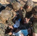 U.S. Navy corpsmen conduct mass casualty evacuation drill during Steel Knight 24