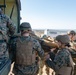 U.S. Navy corpsmen conduct mass casualty evacuation drill during Steel Knight 24