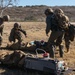 U.S. Navy corpsmen conduct mass casualty evacuation drill during Steel Knight 24