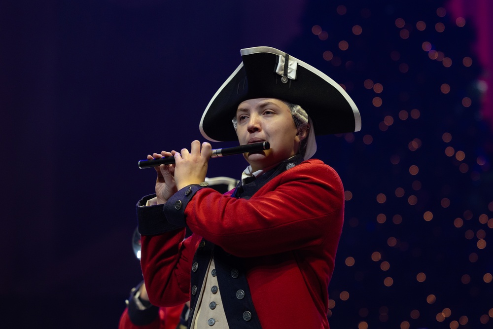 Local schools and Military District of Washington employees attend U.S. Army Band Dress Rehearsal of The American Holiday Festival