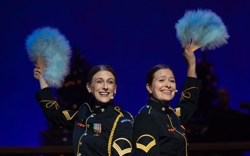 Local schools and Military District of Washington employees attend U.S. Army Band Dress Rehearsal of The American Holiday Festival