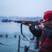 USS Ronald Reagan (CVN 76) arrives at Naval Base Kitsap Bremerton