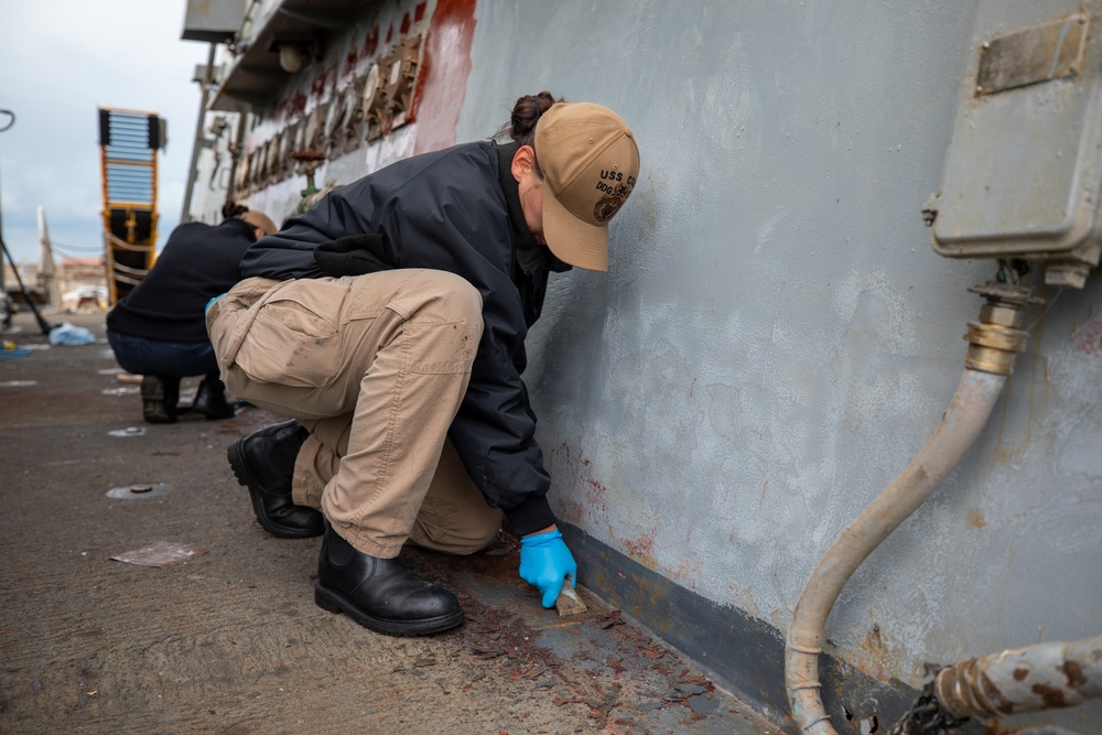 Preservation aboard the USS Cole