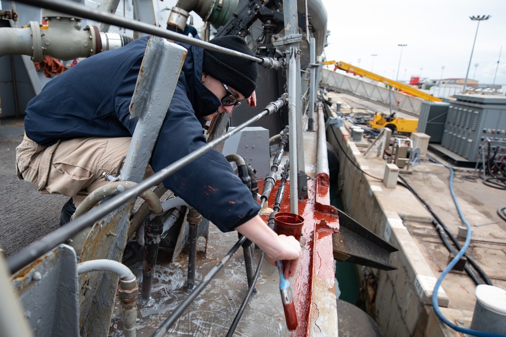 Preservation aboard the USS Cole