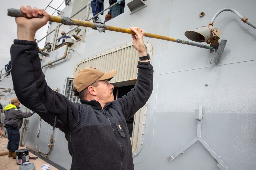 Preservation aboard the USS Cole