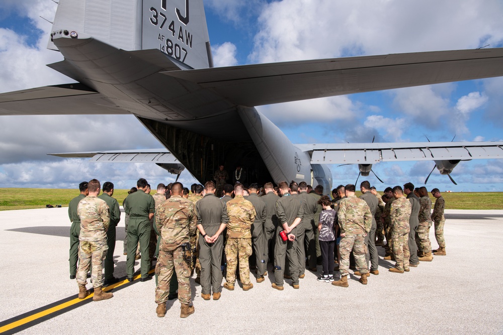 Airmen, Allies Pay Tribute with ‘Jutba Drop’ during OCD 24