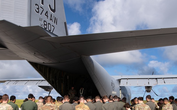 Airmen, Allies Pay Tribute with ‘Jutba Drop’ during OCD 24
