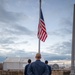 Evening Colors aboard the USS Cole