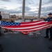 Evening Colors aboard the USS Cole