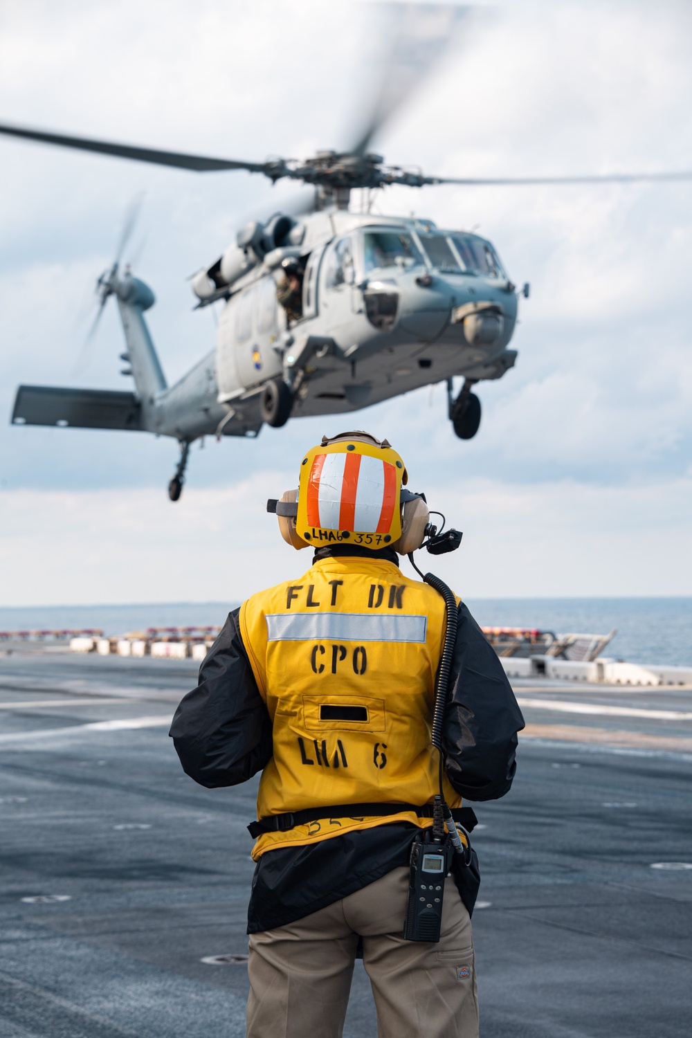 Flight Operations aboard USS America (LHA 6)