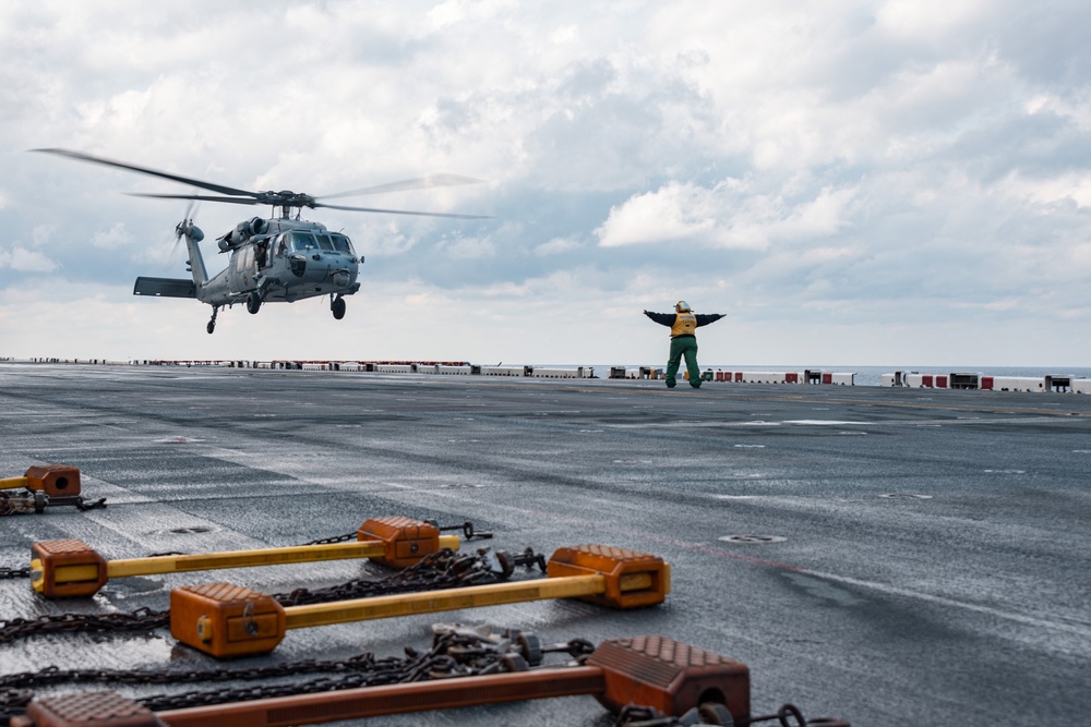 Flight Operations aboard USS America (LHA 6)