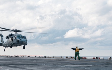 Flight Operations aboard USS America (LHA 6)