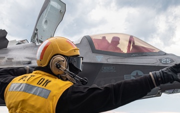 Flight Operations aboard USS America (LHA 6)