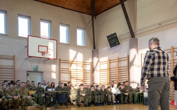 U.S. Soldiers Foster Inspiration, Understanding and Connection with Polish Students.