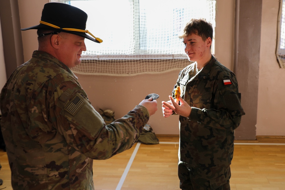 U.S. Soldiers Foster Inspiration, Understanding and Connection with Polish Students