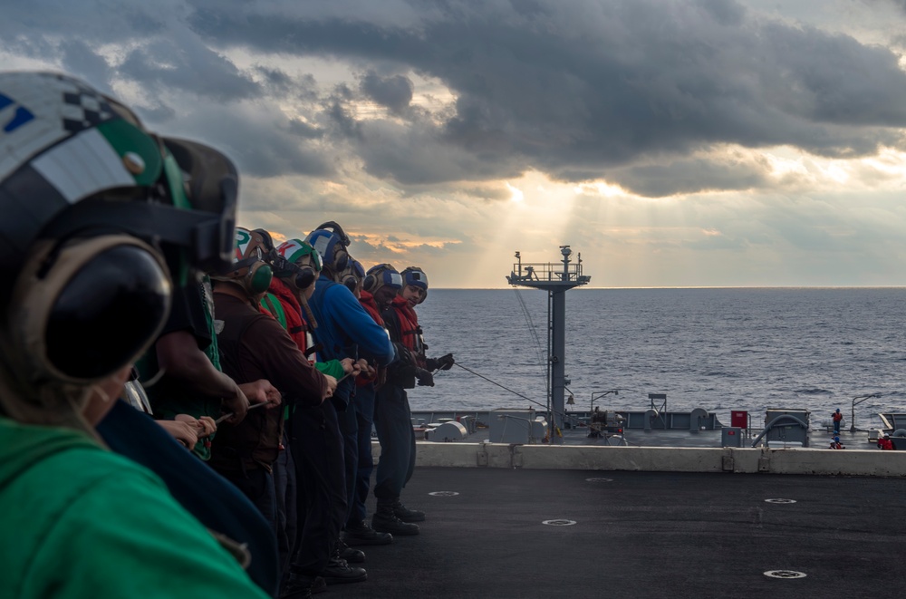 USS Carl Vinson (CVN 70) Conducts Routine Operations in the Philippine Sea