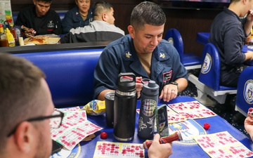 USS Princeton conducts routine operations as part of the Carl Vinson Carrier Strike Group