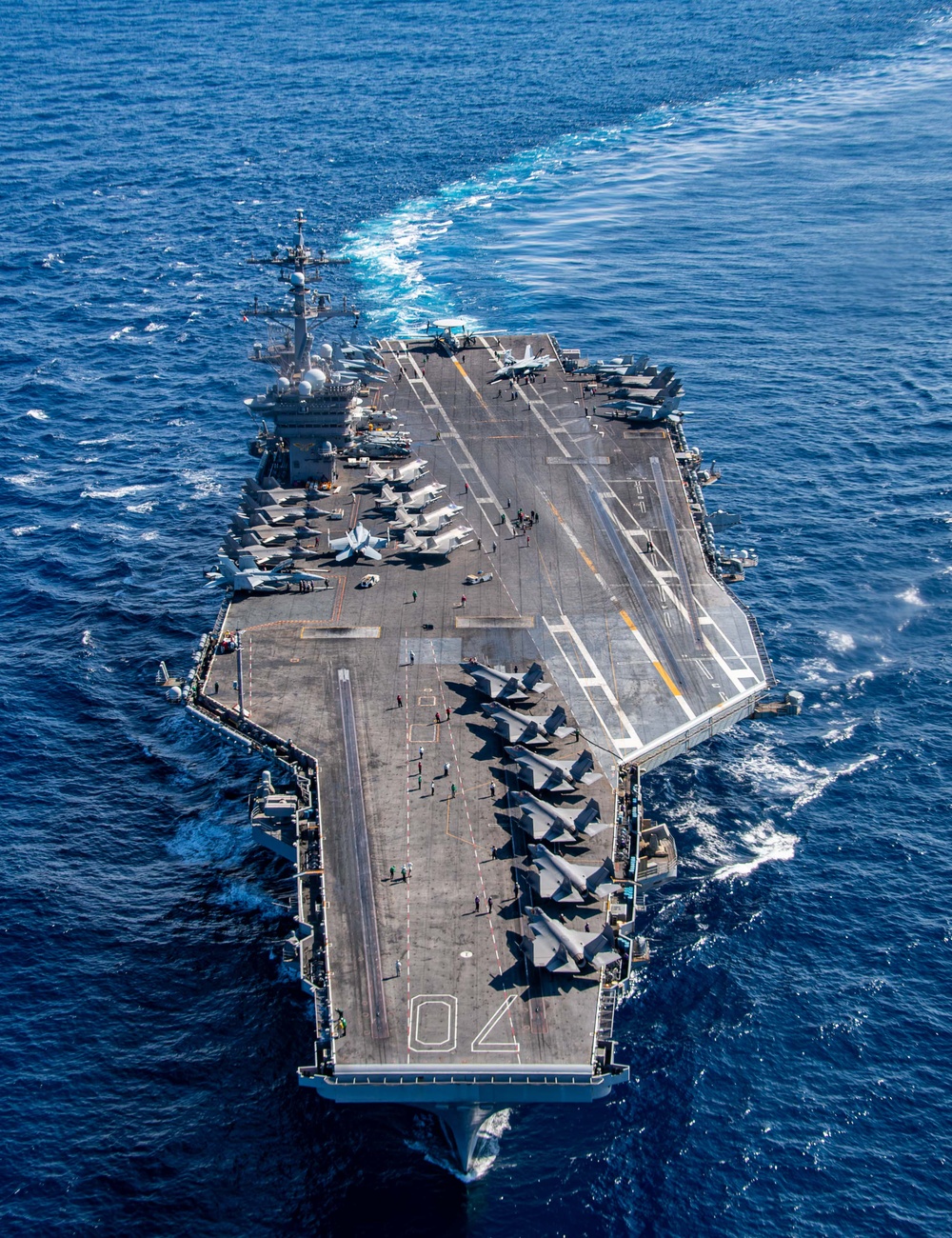 USS Carl Vinson (CVN 70) Conducts Routine Operations in the Philippine Sea