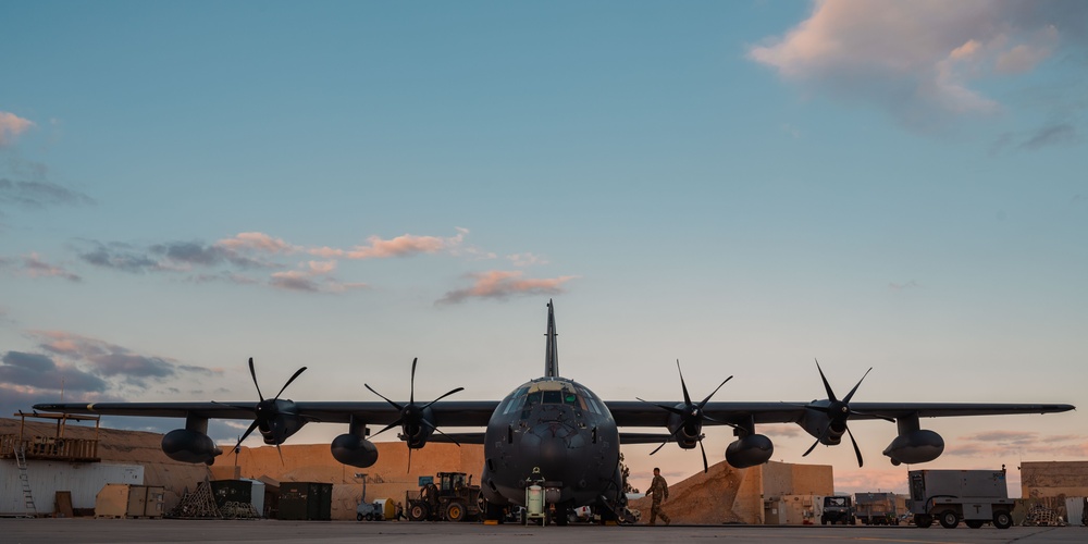 HC-130J Combat King II takes to the sky over USCENTCOM AOR