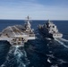 USS Gerald R. Ford (CVN 78) conducts RAS with USNS Harvey Milk