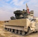 Coalition Forces Secure Perimeter with M2A3 Bradley Fighting Vehicles