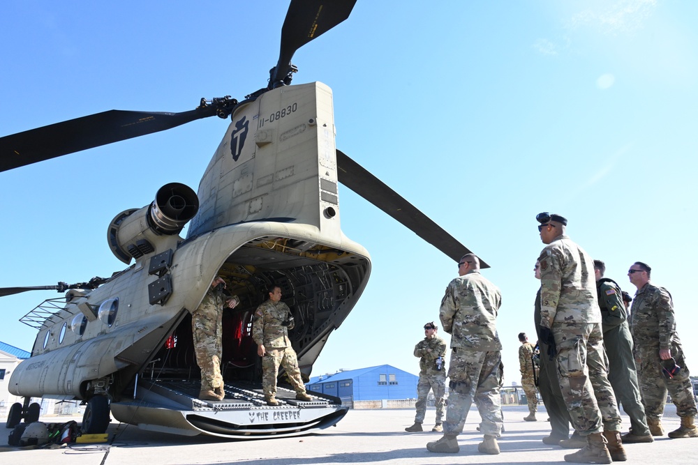 Guardsmen train side by side in Fort Worth