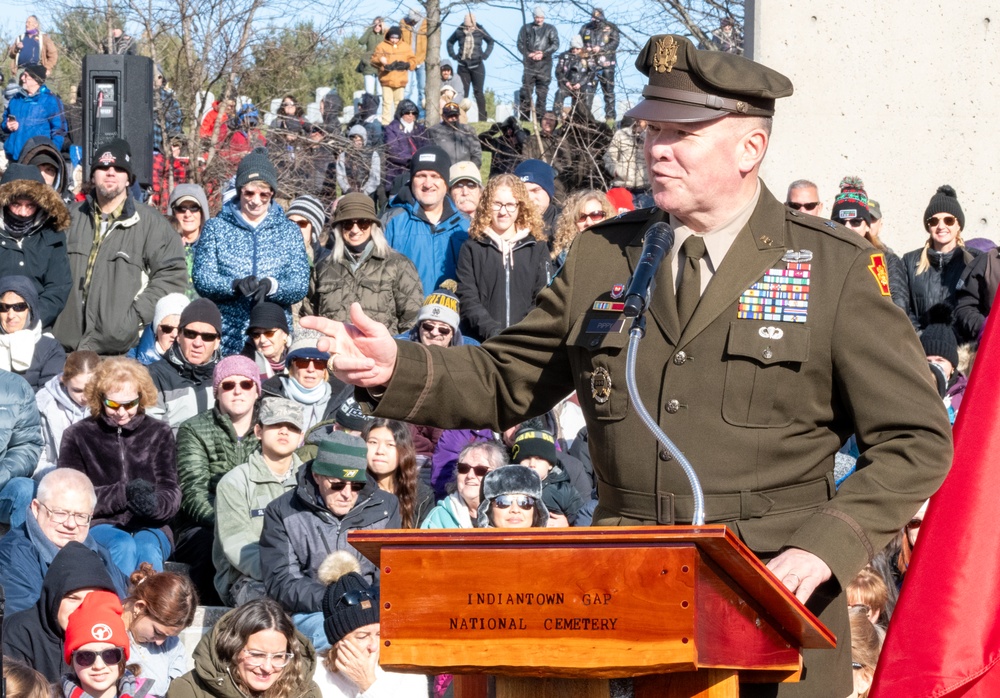 Pennsylvania National Guard participates in Wreaths Across America