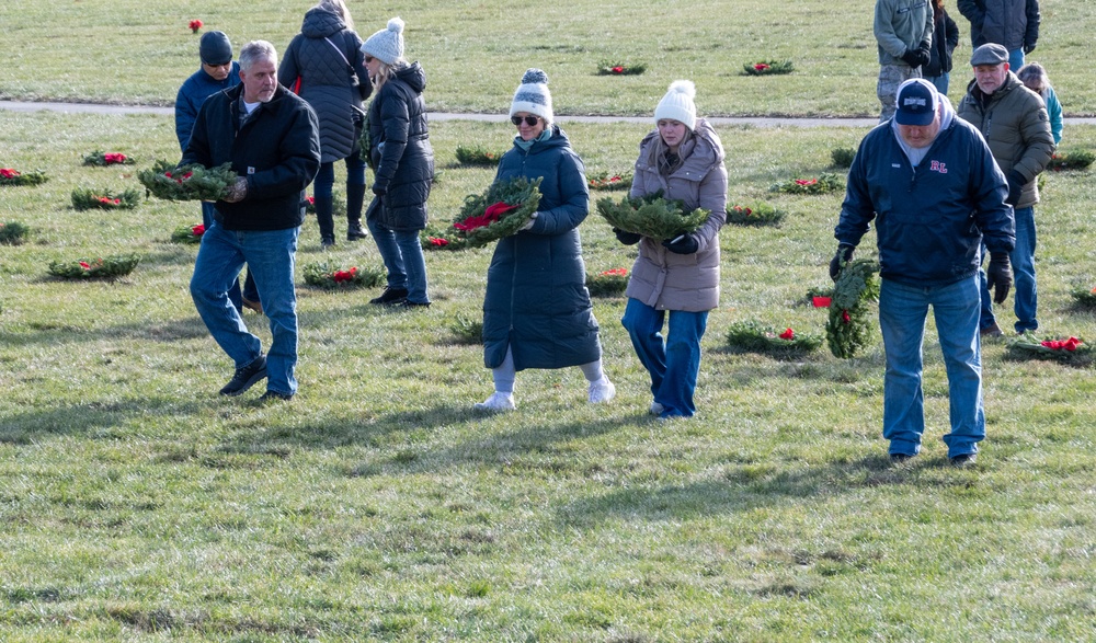 Pennsylvania National Guard participates in Wreaths Across America