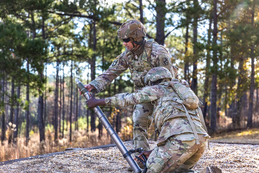 60mm Mortar Live- Fire Exercise