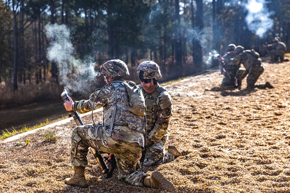 60mm Mortar Live- Fire Exercise