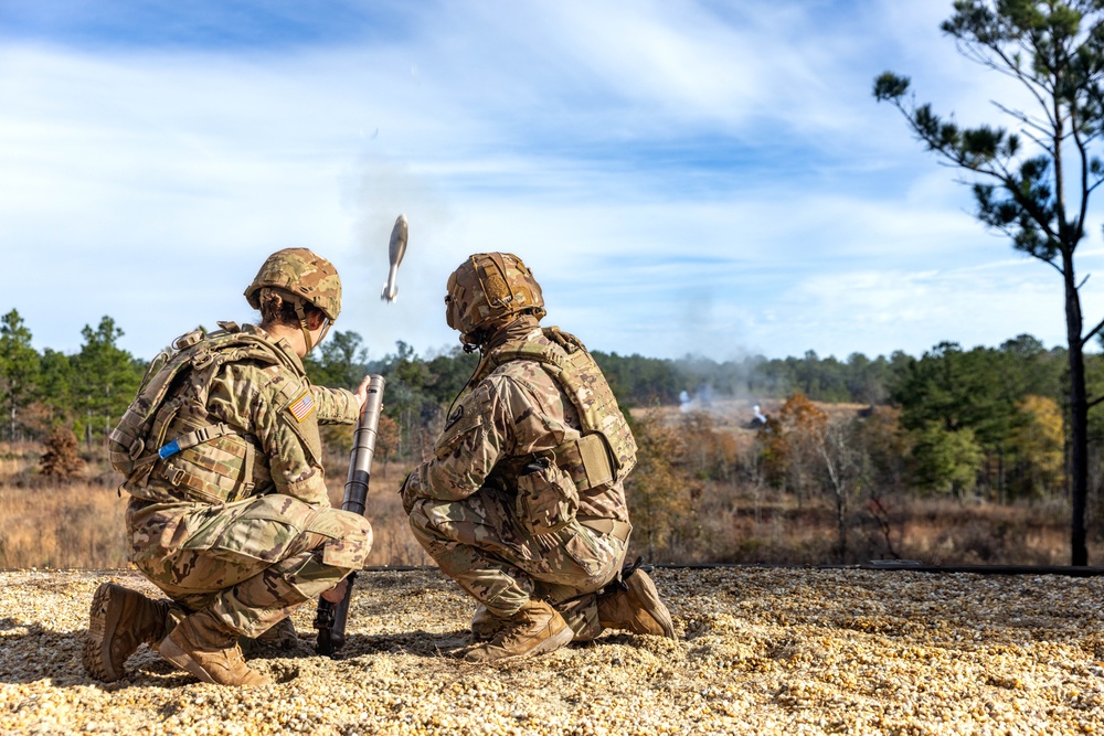 60mm Mortar Live- Fire Exercise