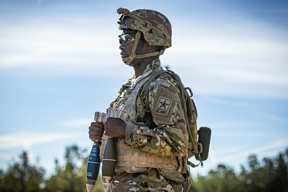 60mm Mortar Live- Fire Exercise