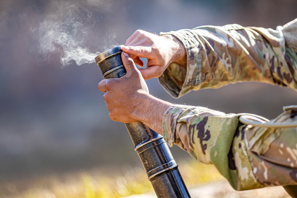 60mm Mortar Live- Fire Exercise