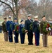 Service Members honor the fallen during Wreaths Across America Ceremony