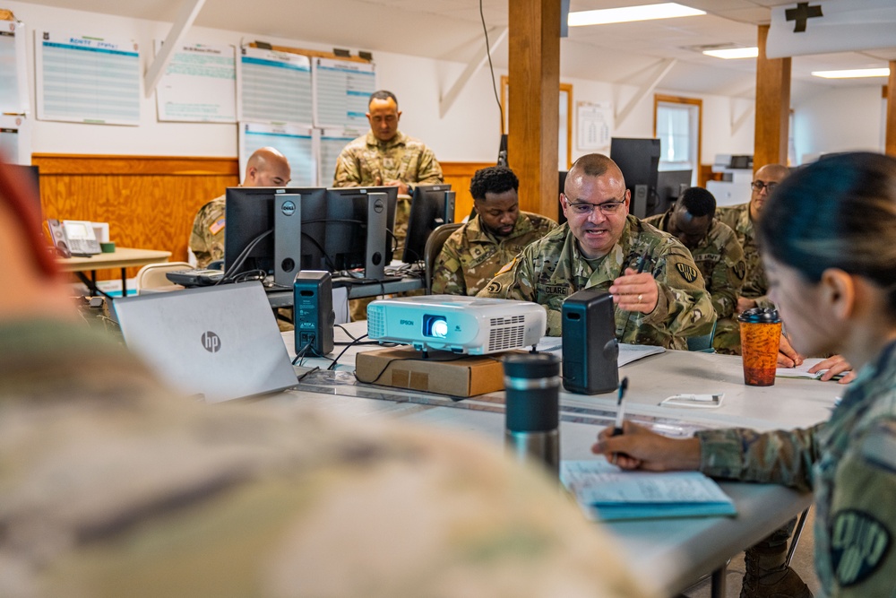 369th Division Sustainment Brigade Command Post Exercise III