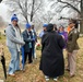 Service Members honor the fallen during Wreaths Across America Ceremony