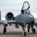 An A-10 Thunderbolt II stops for refueling