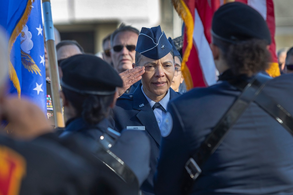 Brig. Gen. Mays speaks at Wreaths Across America ceremony