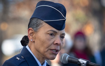 Brig. Gen. Mays speaks at Wreaths Across America ceremony