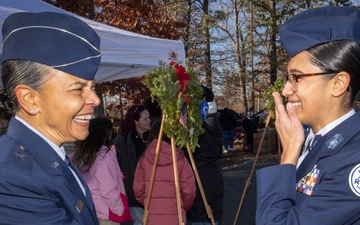 Brig. Gen. Mays speaks at Wreaths Across America ceremony