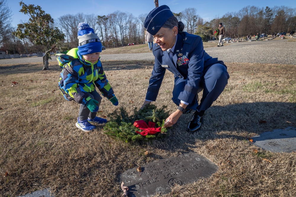 Brig. Gen. Mays speaks at Wreaths Across America ceremony