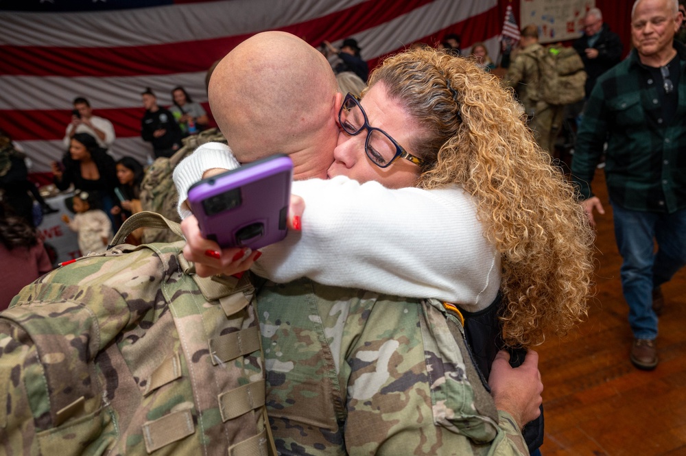 44th IBCT Soldiers welcomed home, December 14, 2024