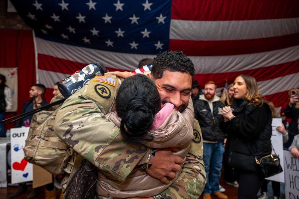 44th IBCT Soldiers welcomed home, December 14, 2024