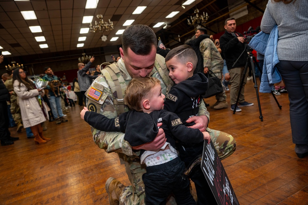 44th IBCT Soldiers welcomed home, December 14, 2024