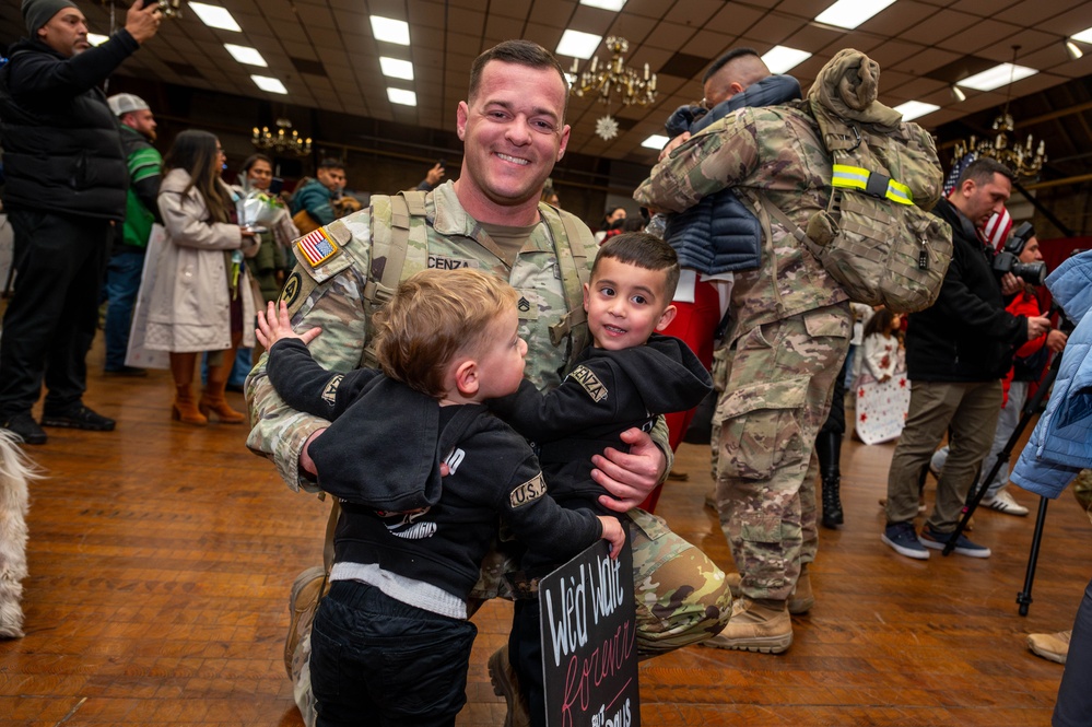 44th IBCT Soldiers welcomed home, December 14, 2024