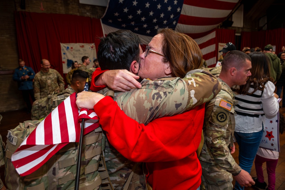 44th IBCT Soldiers welcomed home, December 14, 2024