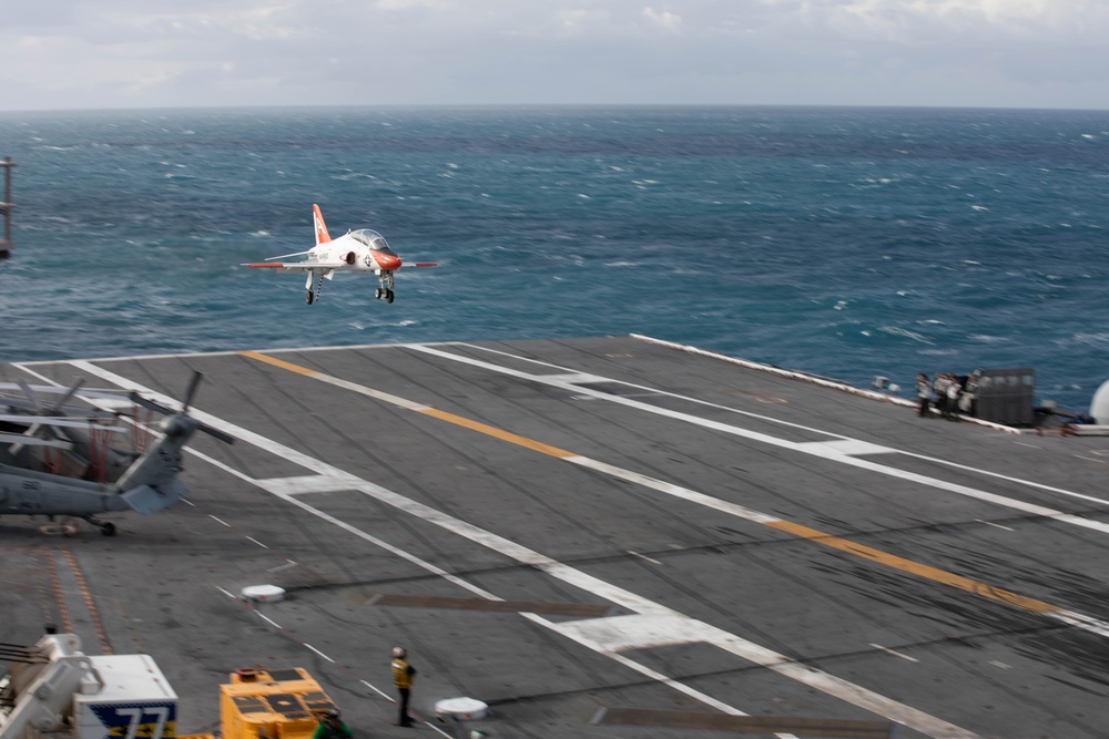 Daily Operations Aboard USS George H.W. Bush (CVN 77)