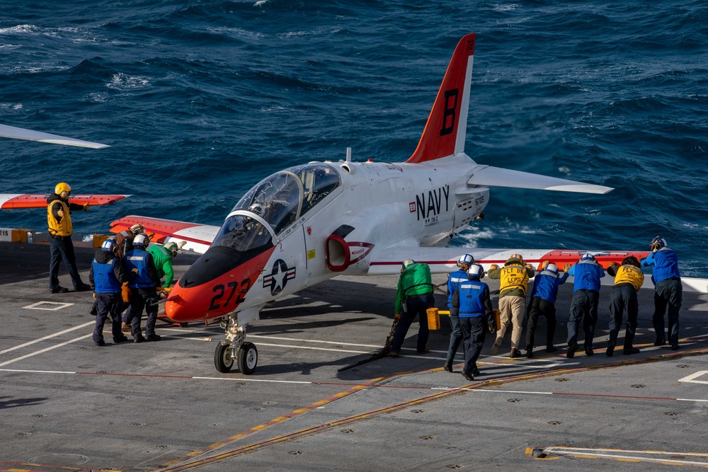 Daily Operations Aboard USS George H.W. Bush (CVN 77)