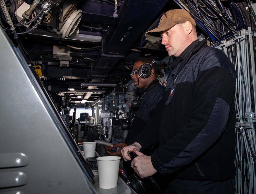 Daily Operations Aboard USS George H.W. Bush (CVN 77)